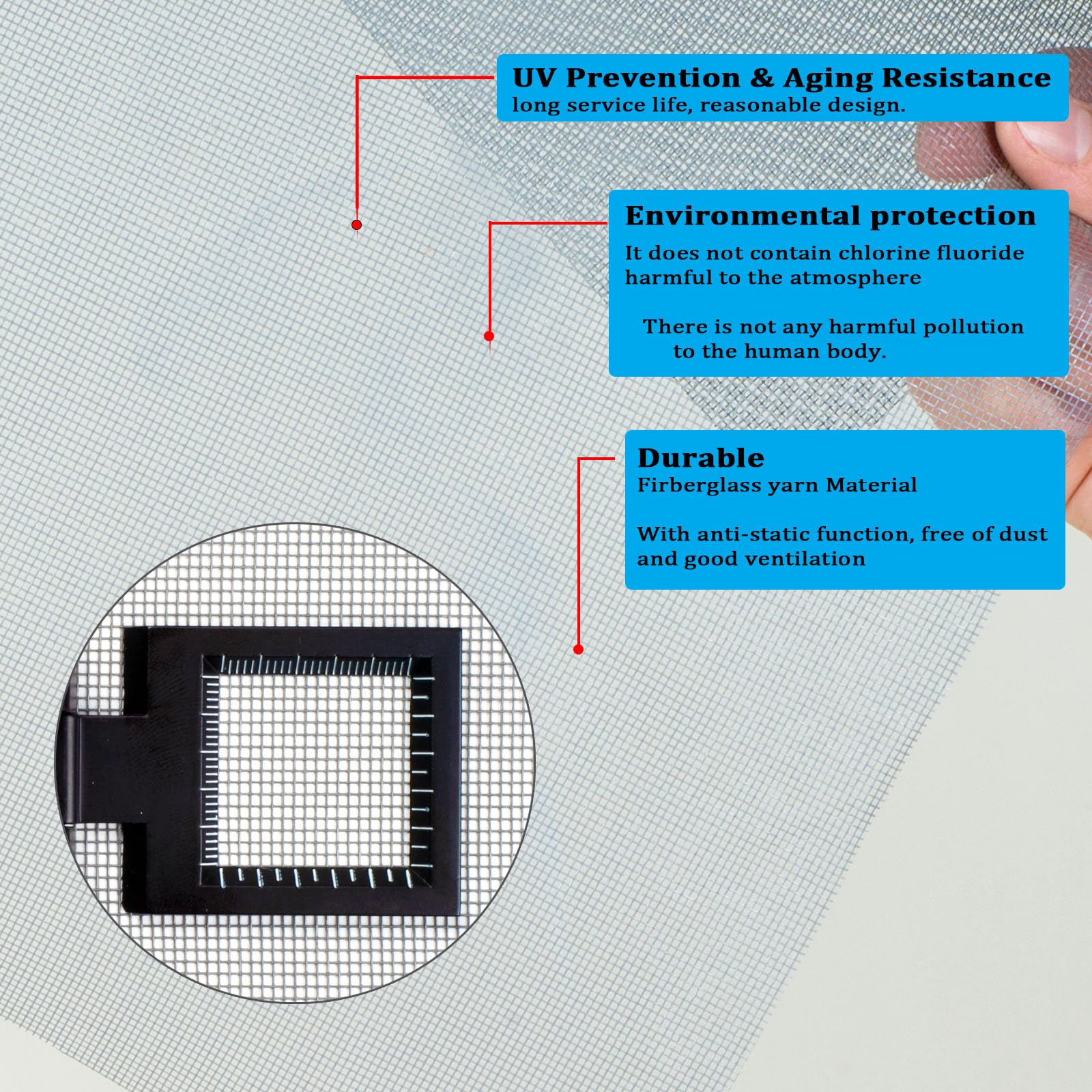 Snapklik.com : Window Screens For House Windows Screen Mesh Roll For ...