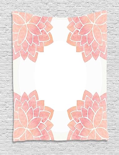 Miniatura 26 de Ambesonne Tapiz vintage, estilo retro de los años 50 y 60, estilo pin up de autos en películas de Hollywood, obra de arte para colgar en la pared