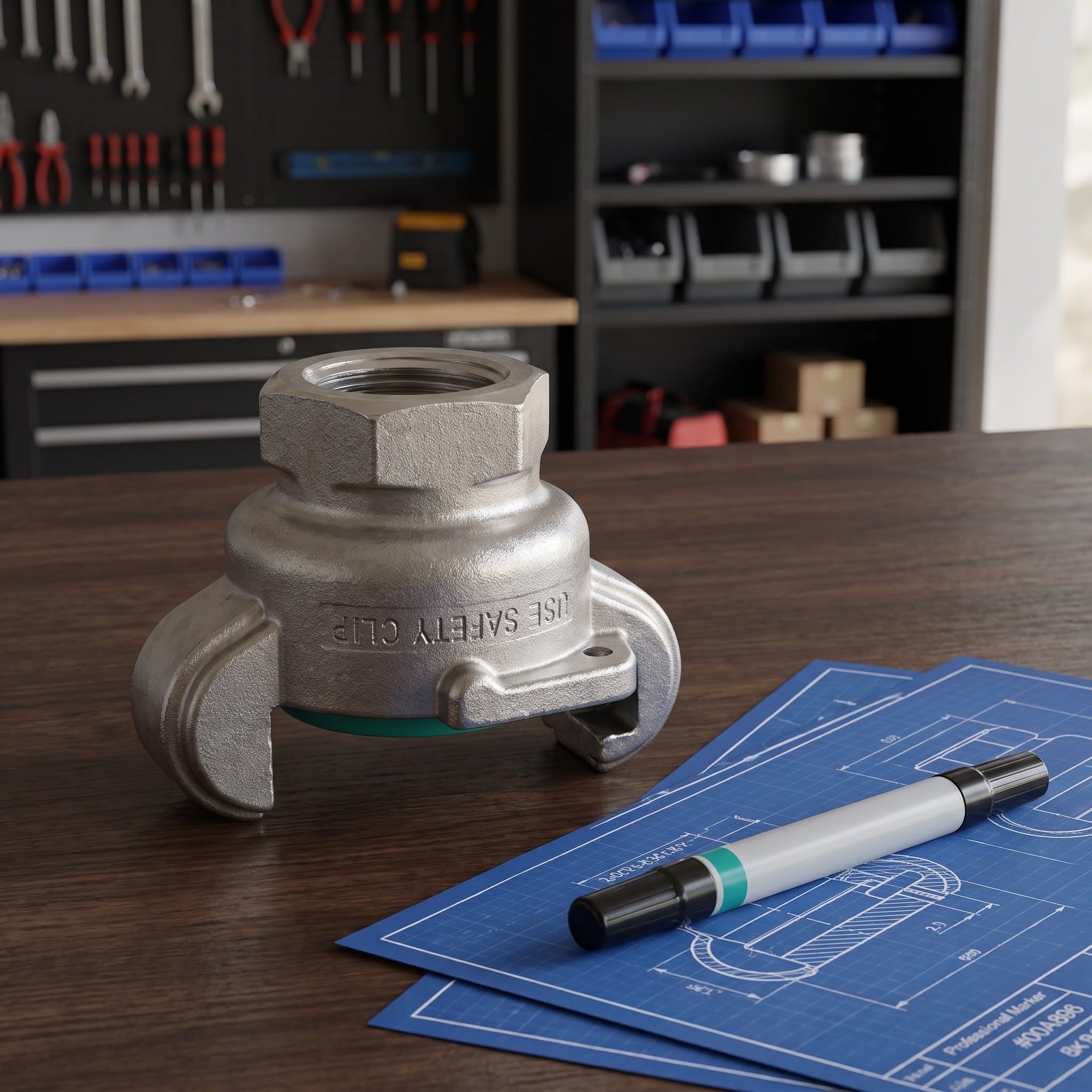 Lurrose Raccordo Chicago in acciaio inox da 1/2'' femmina NPT per | Attacco rapido in stile americano, filettatura interna, connettore per tubazioni di compressori d'aria, accessori