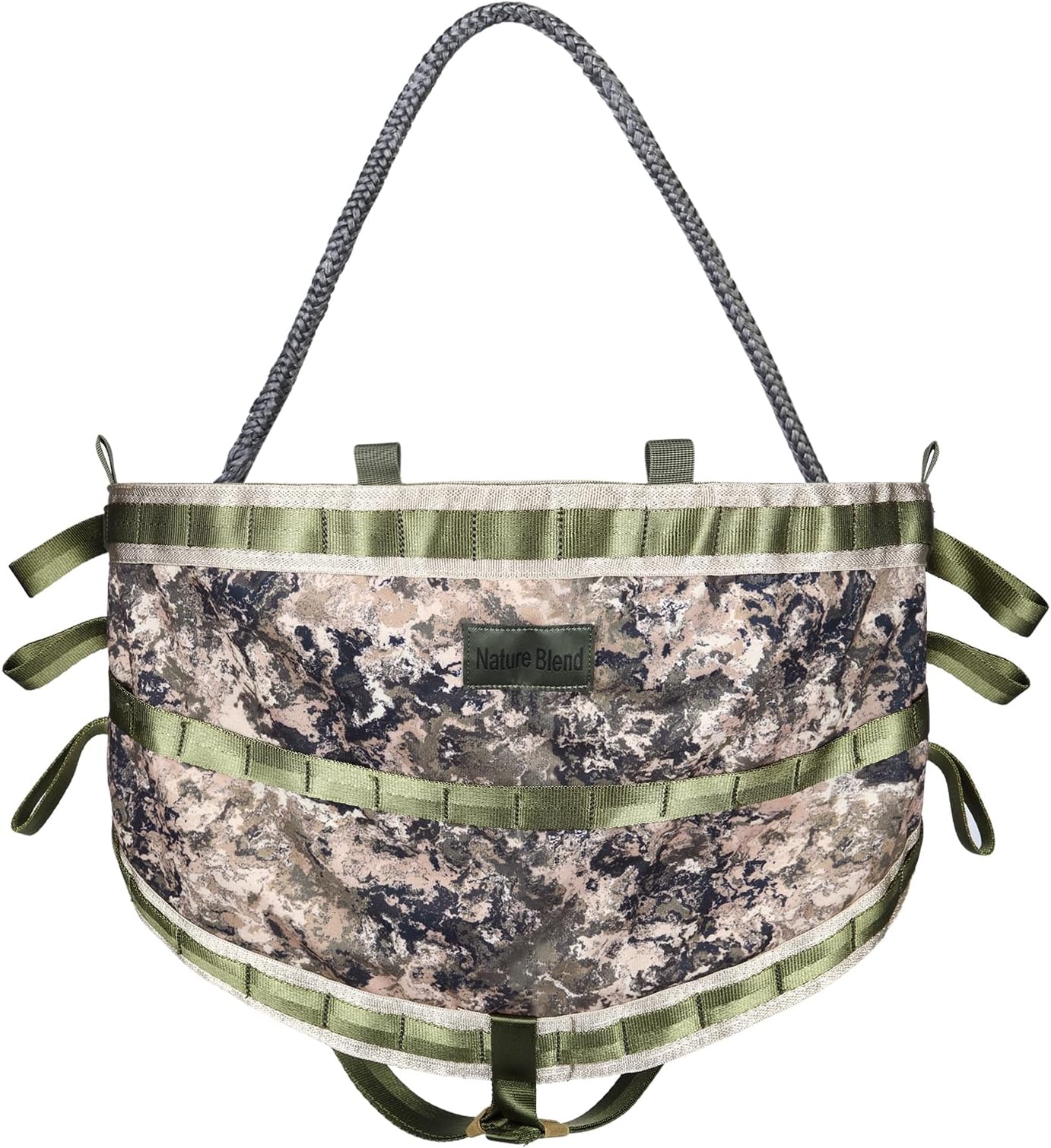 Hunting Saddle, Comfortable Hunting Tree Saddle, Lightweight Tree Stands Accessories, Adjustable Tree Climbing Saddle, Essential Saddle Hunting Gear, Includes Bridge