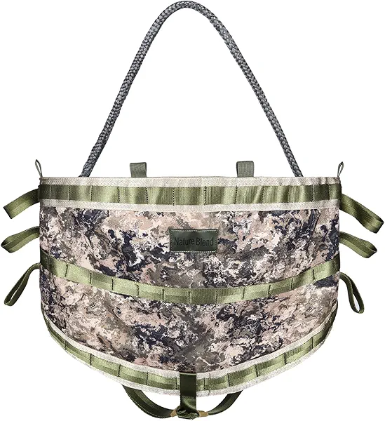 CAMOMAX Hunting Saddle,Comfortable Tree Saddle,Lightweight Tree Saddle Hunting System Accessories,Durable Saddle with Adjustable Bridge,Molle System