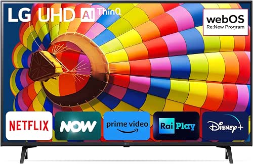 LG UHD 43'', Serie UT8000 2024, 43UT80006LA, Smart TV 4K,
