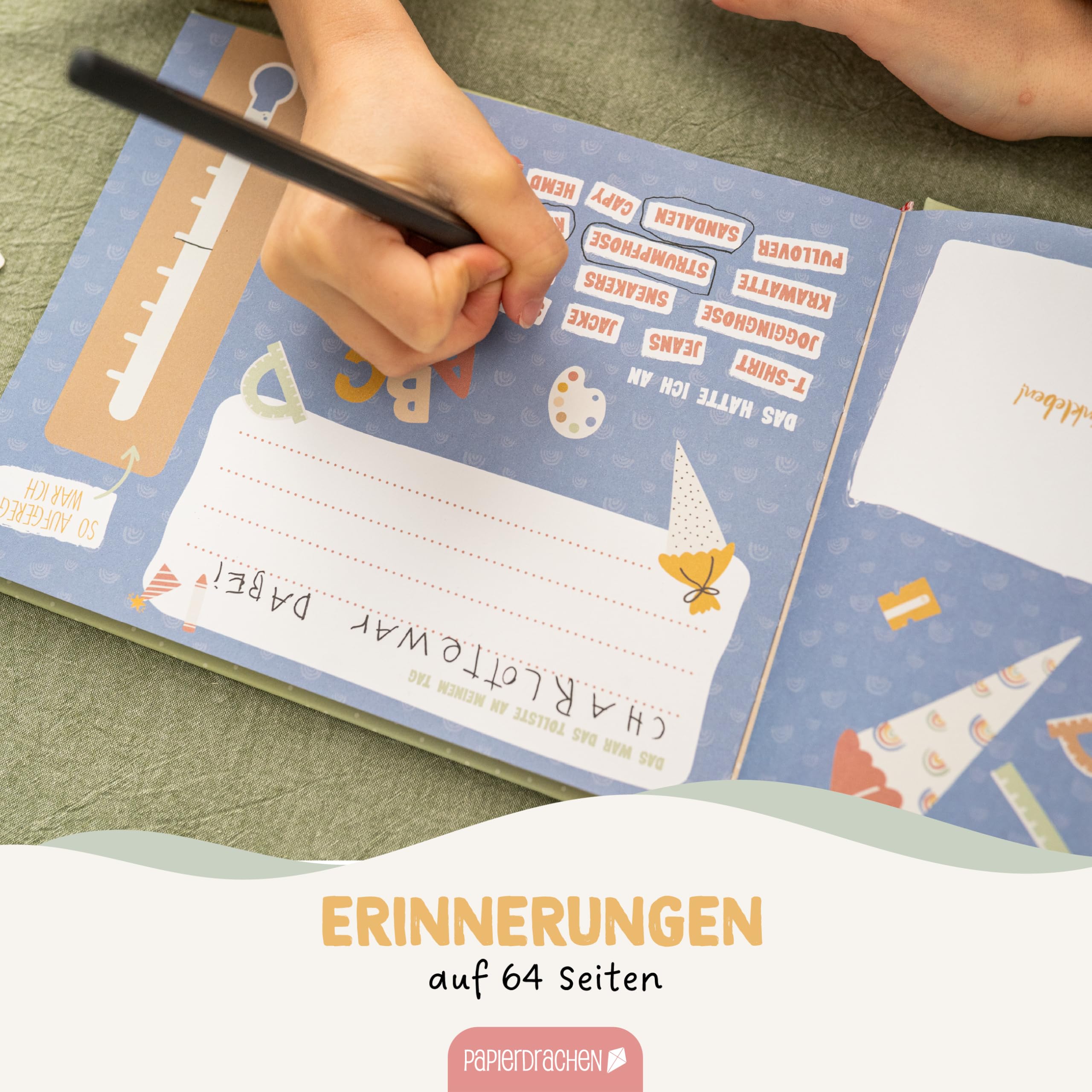 Papierdrachen GmbH Papierdrachen High-quality friendship book for children perfect for school colourful… - Image 3