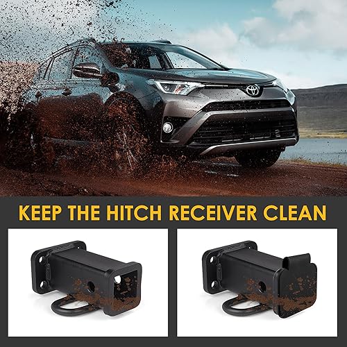 Miniatura 4 de Cubierta de enganche Tapón de silicona para enganche de remolque de 2 pulgadas