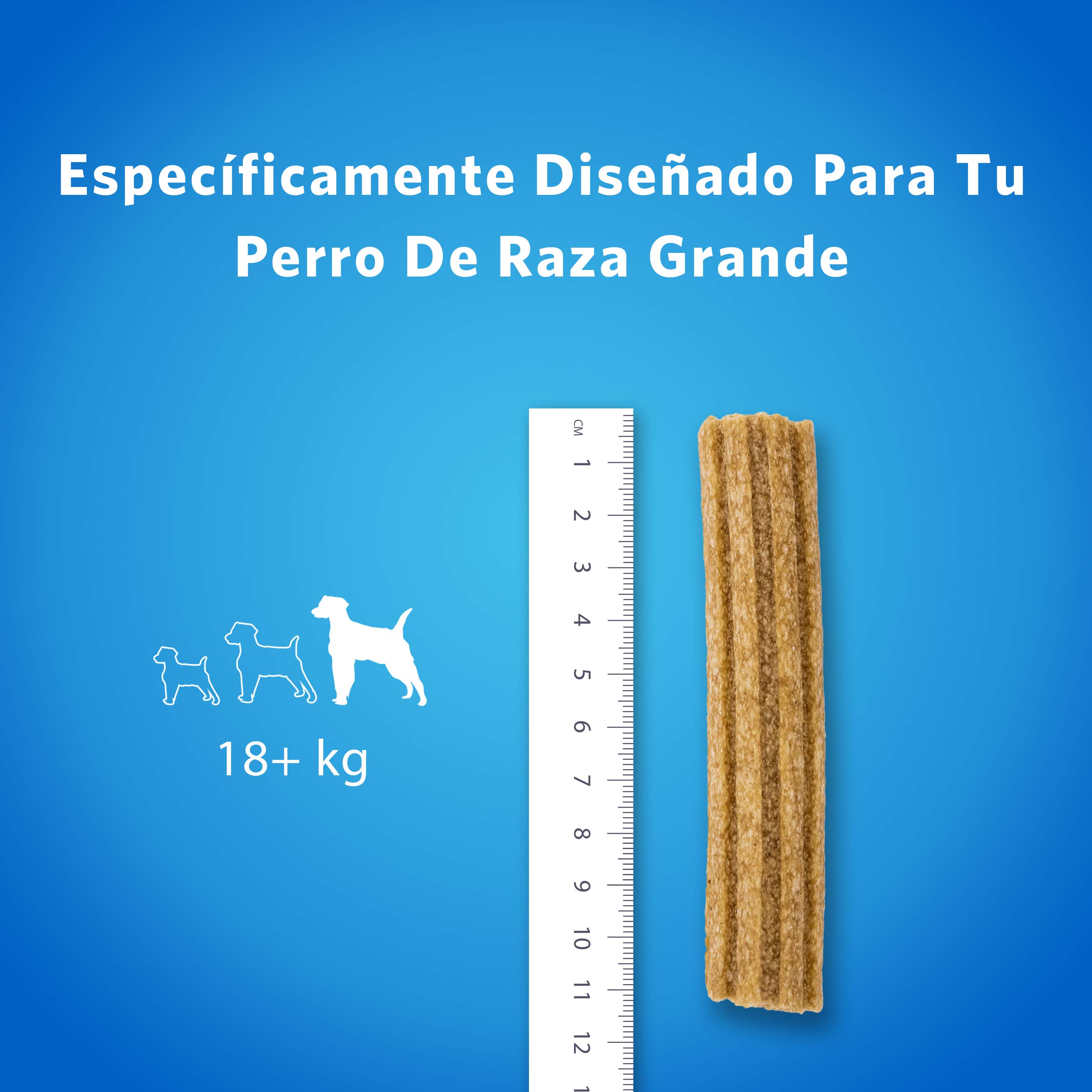 Purina Dentalife Daily Oral Care Large, Snack Dental, premio para perros grandes , 2 packs de 36 sticks - 72 sticks