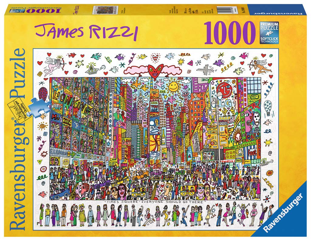 RAVENSBURGER James Rizzi 5000 pieces Art Puzzle * No.174270 Made in