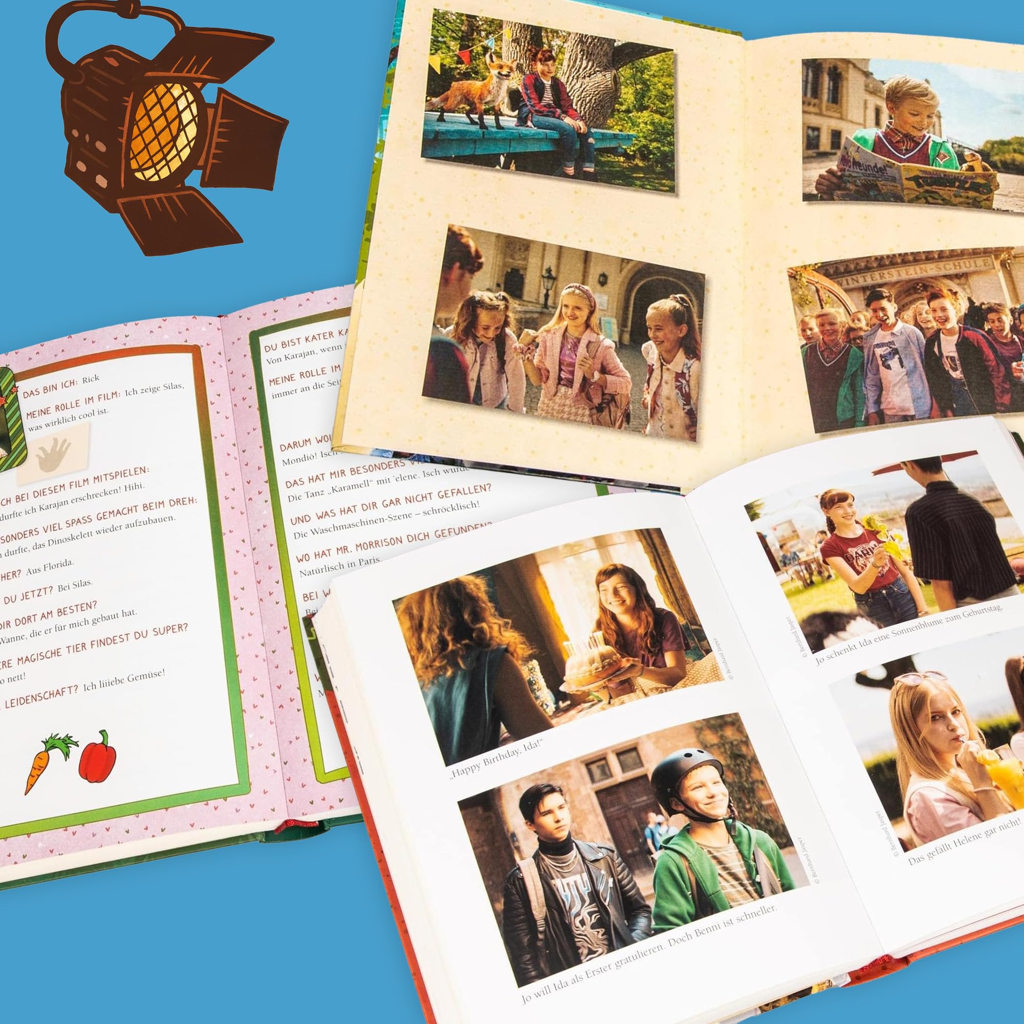 Margit Auer – Die Schule der magischen Tiere Bücher-Set Band 1-4 – Die offiziellen Bücher zu den beliebten Kinofilmen – Kinderbuch Bestseller – Abenteuer und Freundschaft – mit exklusivem Lesezeichen
