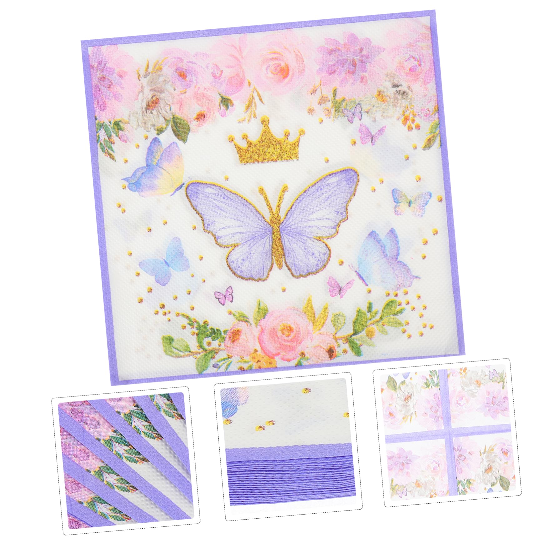 5 Series Servilleta Verde Adulto Vistoso Fiesta Decoración Servilletas De Novedad Servilletas Decorativas Navideñas Servilleta Decorativa Papel 100 Piezas*5
