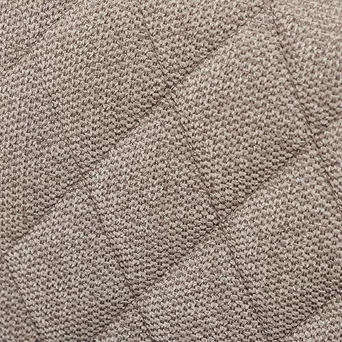 Miniatura 7 de LUNLING Juego de 2 sillas de comedor modernas de mediados de siglo, con marco de madera curvada con reposabrazos, asiento tapizado, patas de metal,