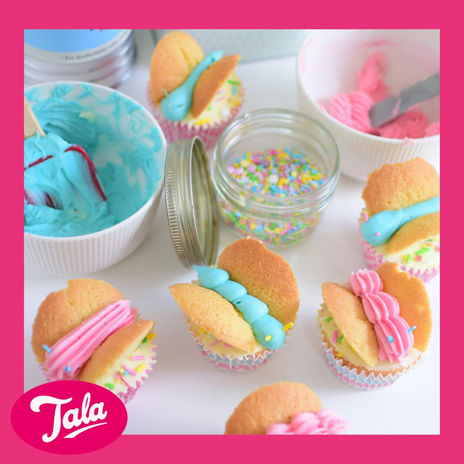 Tala Large Disposable Non-Slip Icing Bags, Clear