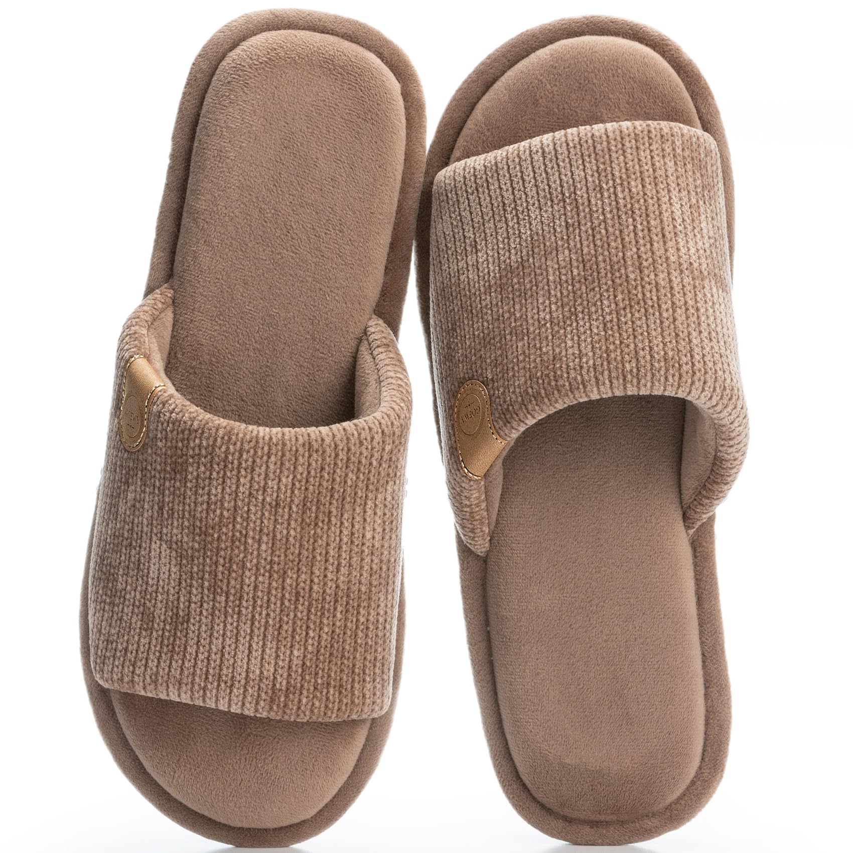 GOEWY Mens Cozy Memory Foam Slippers