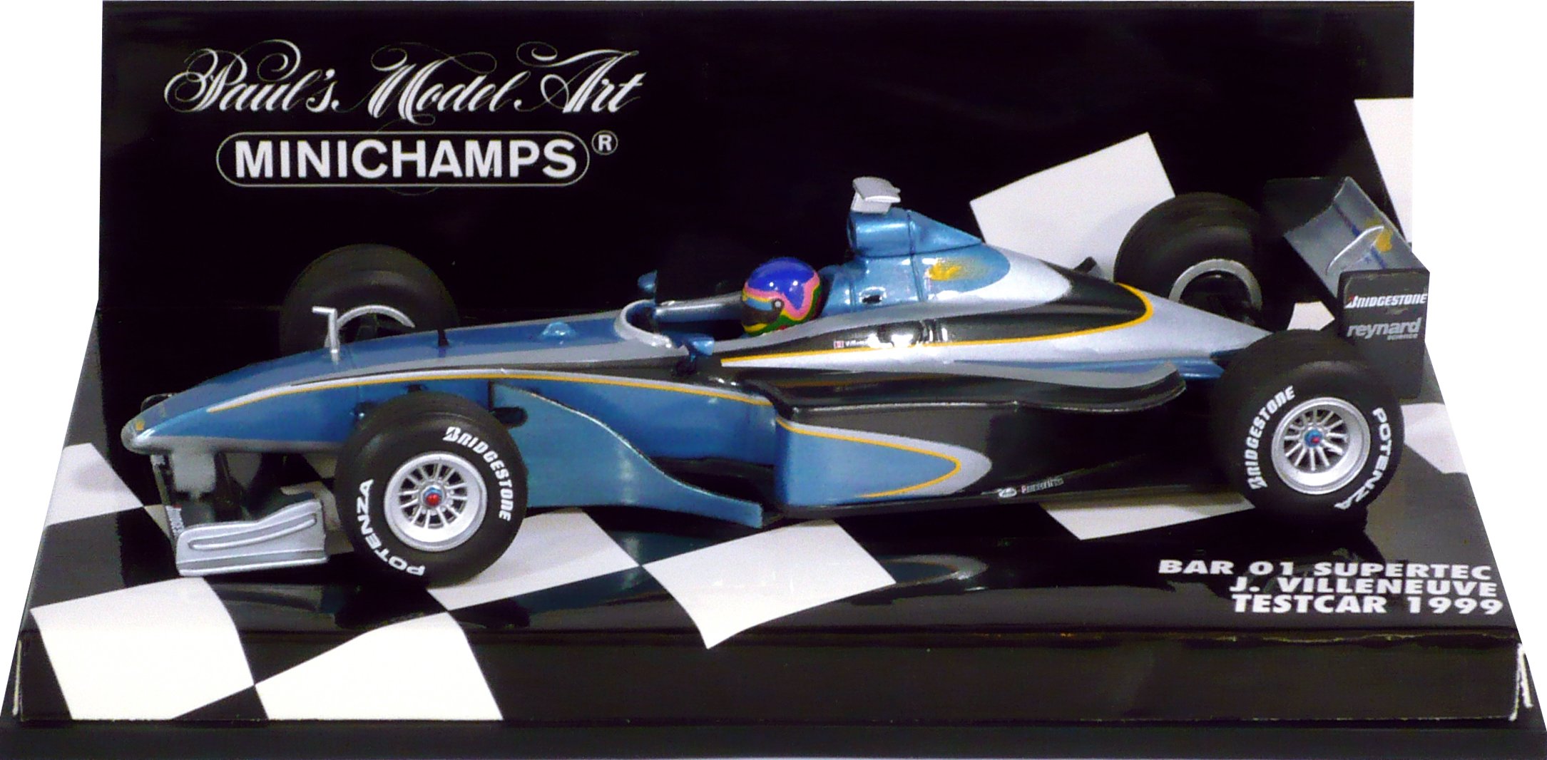 ミニカー MINICHAMPS BAR 01 SUPERTEC TESTCAR 1999 Amazon | MINICHAMPS 1:43 BAR 01 SUPERTECテストカー J.ヴィルヌーヴ