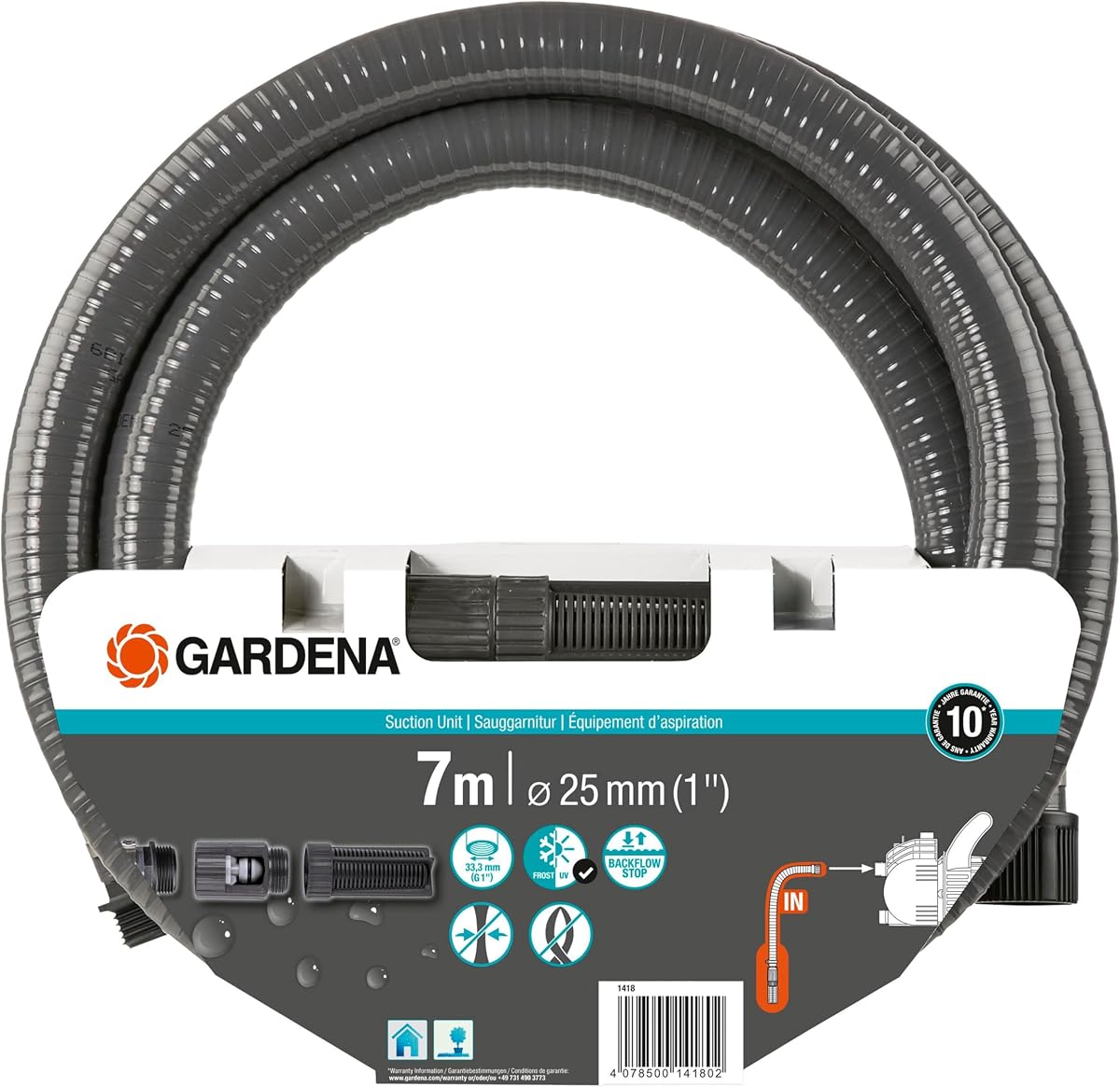 Unidad de succión GARDENA 7.65Yd