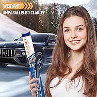 Vista 6 de Juego de limpiaparabrisas compatibles con Mazda 6 2018-2021, CX-5 y CX-9 2017-2021, delanteros, equipo original de repuesto automotriz, 2 piezas