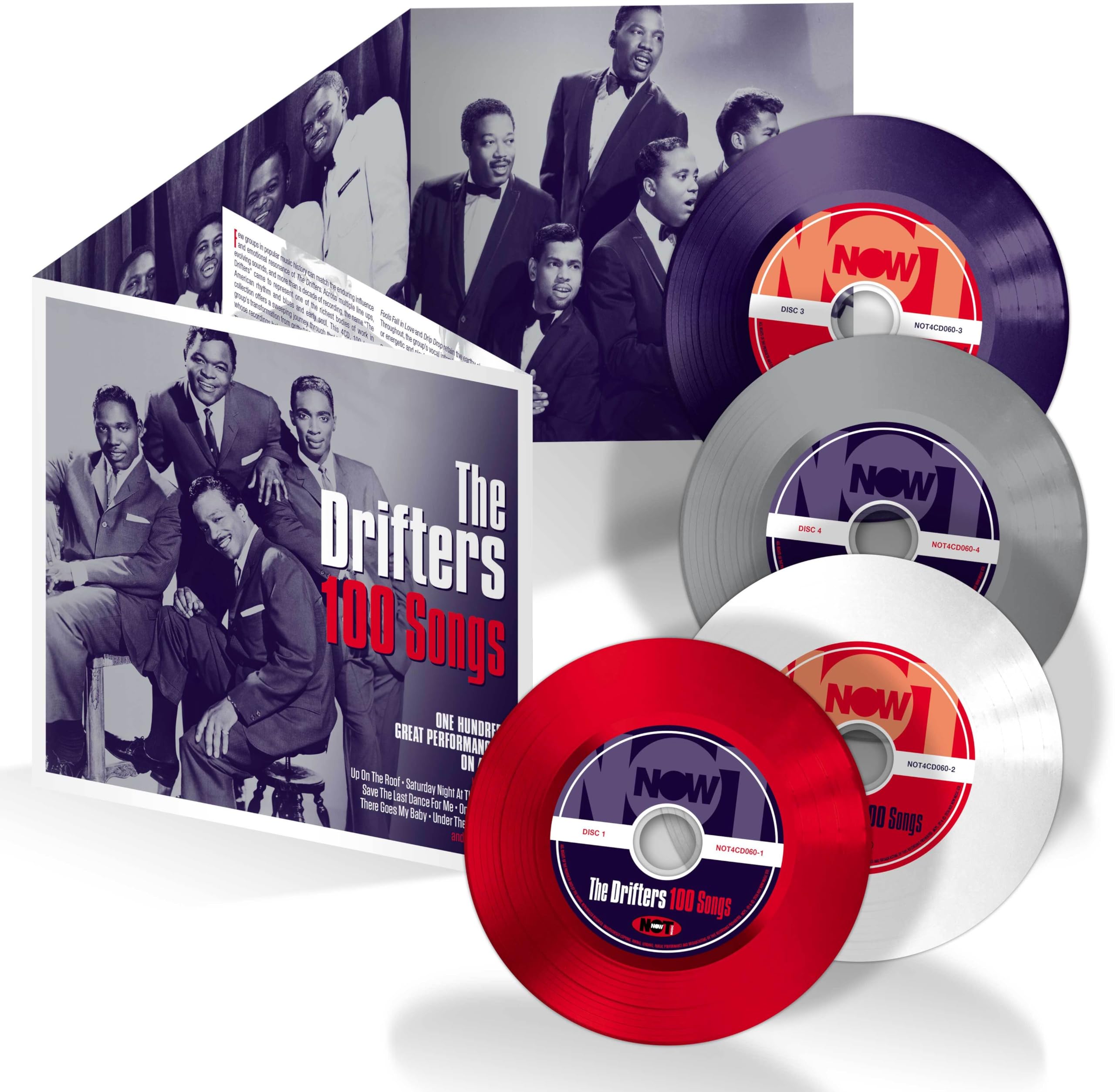 DRIFTERS, The - 100 Songs - CD (4xCD)