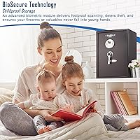 Vista 9 de Barska Caja fuerte biométrica grande