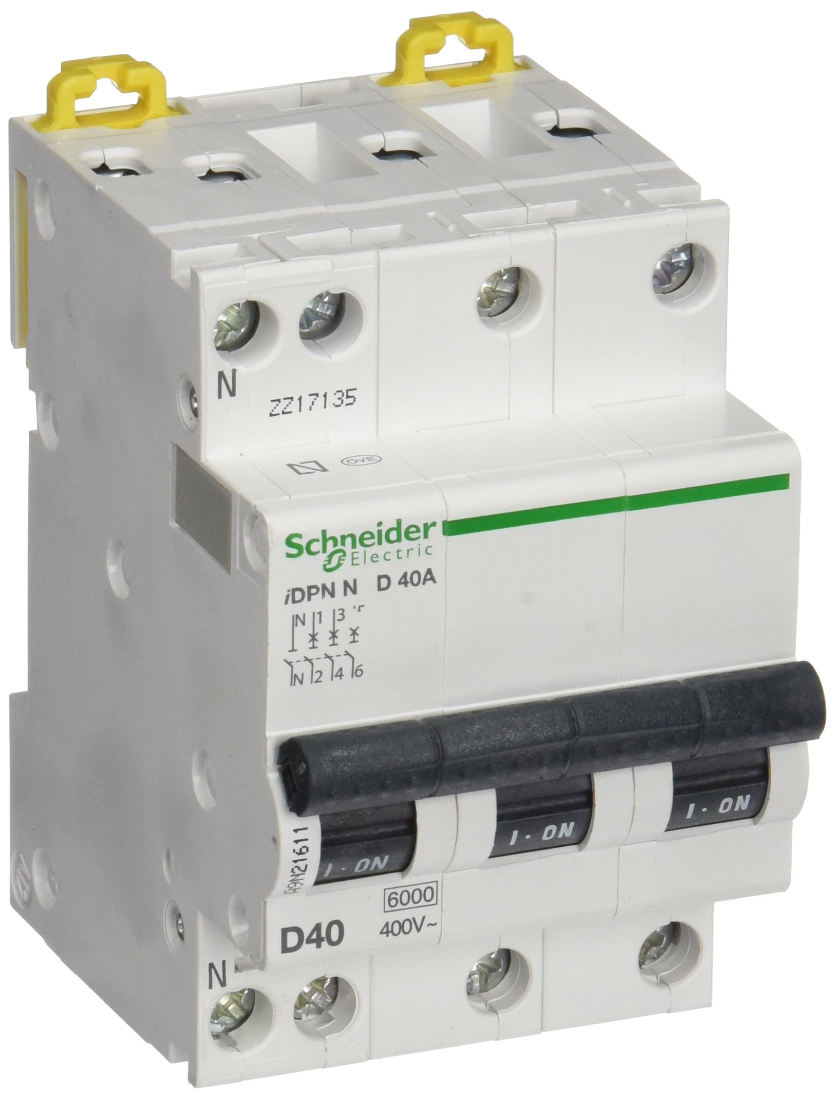 Schneider electric a9 N21611 iDPN N 3p + n 6000 D40