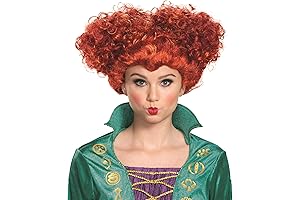 Women's Winifred Deluxe Wig Costume Accessory, Red, Adult Size US