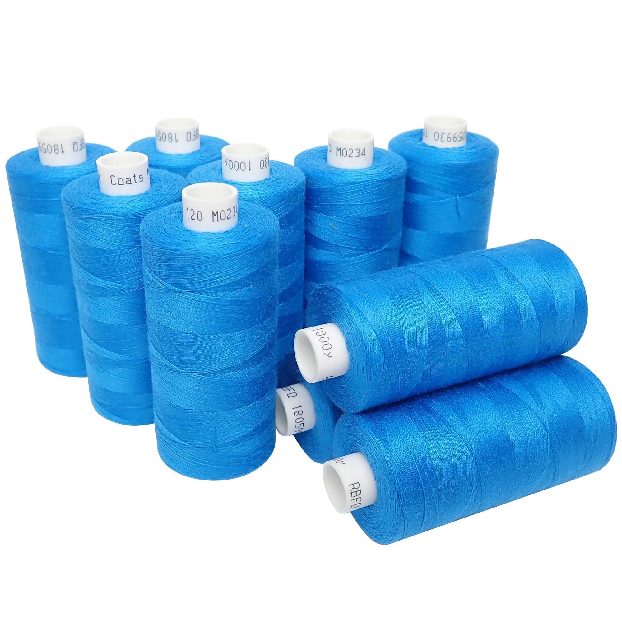 Moon Thread M023410 Dark Turquoise Spun Polyester Sewing Thread - 1000M