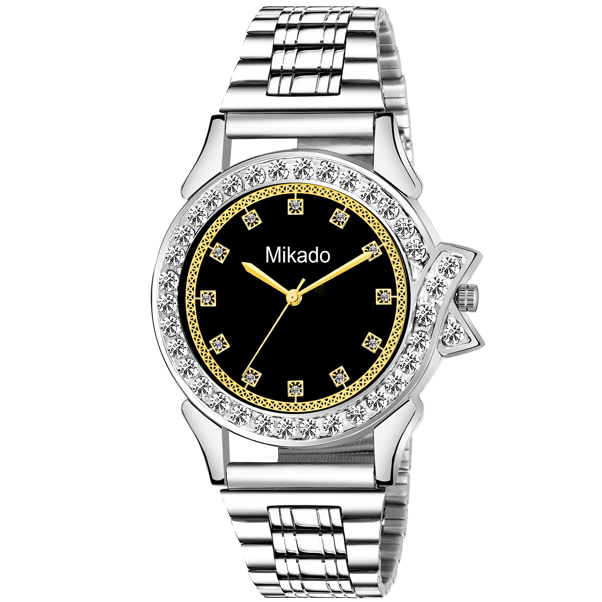 See full amazon price history chart for Mikado Silver Stone Gorgeous Wrist Analog Watch for Women Mikado Silver Stone Gorgeous Wrist Analog Watch for Women (B0B6FY1XDB) Amazon Price History, Amazon Price Tracker