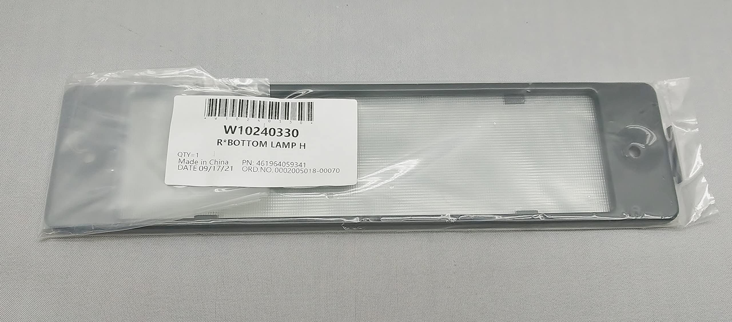 Amazon.com: W10240330 Microwave Oven Light Cover Lens Assembly  
