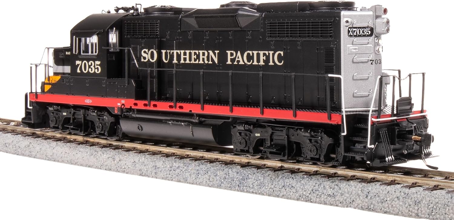 Broadway Limited 7476 EMD GP20, SP 7035, Black Widow Scheme, Paragon4 Sound/DC/DCC, HO Scale