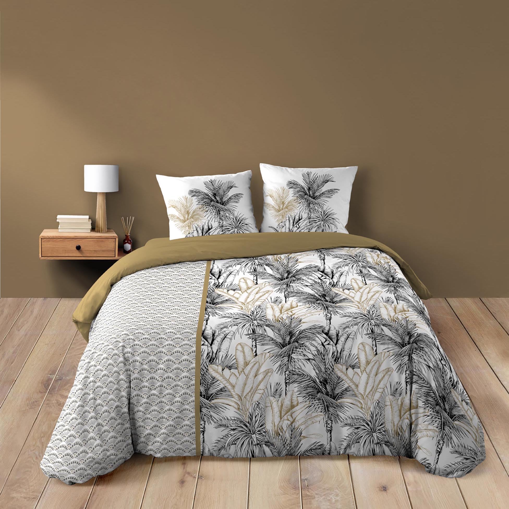 Douceur d'Intérieur, 3-Piece Bedding Set (260 x 240 cm) Dakar, 100% Cotton-image-19