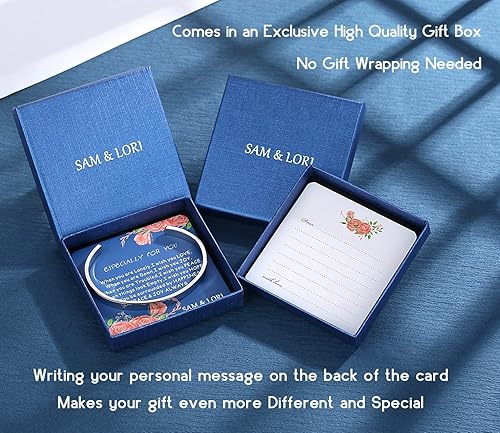 Miniatura 5 de SAM & LORI - Pulseras personalizadas para chicas adolescentes y mujeres, joyas motivacionales para regalar a tu mejor amiga, mamá, hija o hermana,