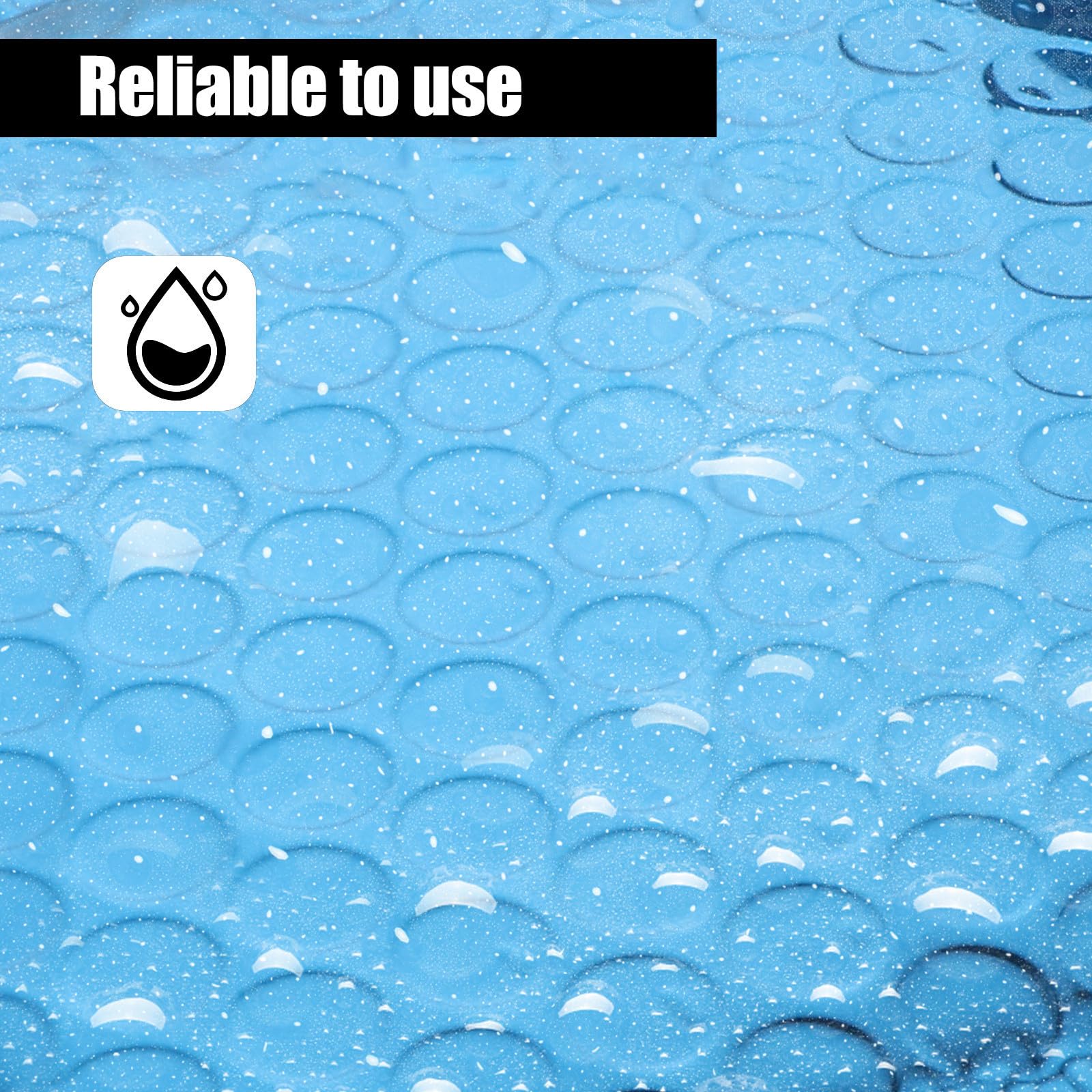 50 Sobres Acolchados Azules con Capa Metalizada para Embalaje Exprés, Autoadhesivos y Resistentes, Ideales para Envíos en Tiendas Casa