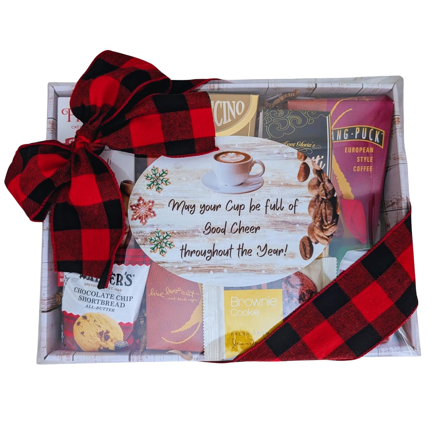 Coffee & Chocolate Gift Basket | Coffee Lover Gift Set for Christmas, Thanksgiving, Birthday, Friends & Coworkers, Corporate Occasions, Holidays