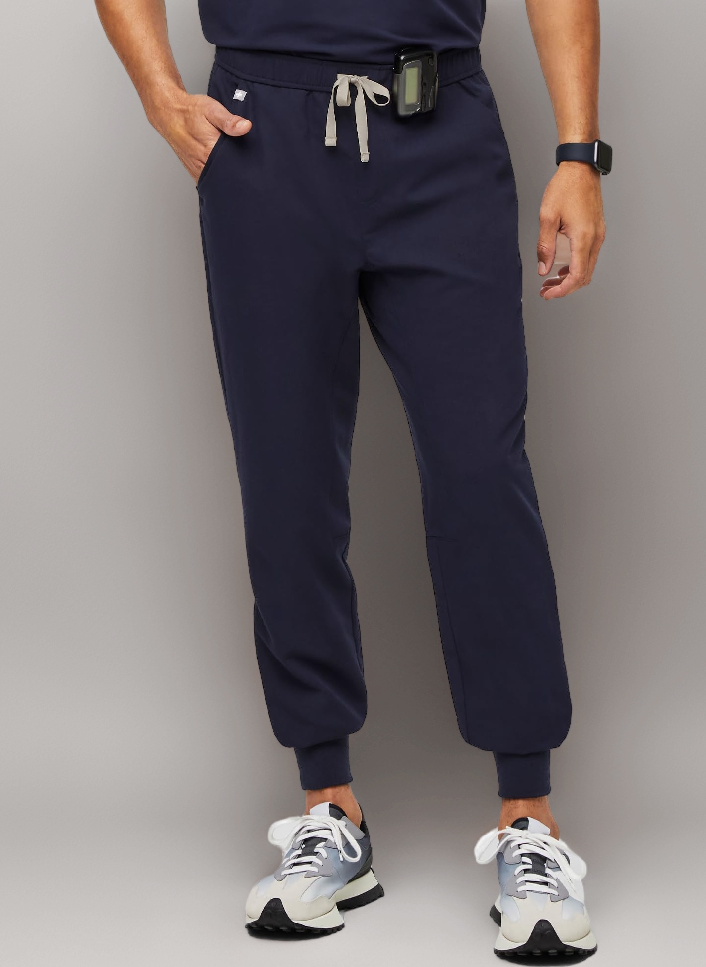 Tansen Jogger Scrub Pants for Men — Slim Fit, 5 Pockets, 4-Way Stretch, Anti-Wrinkle