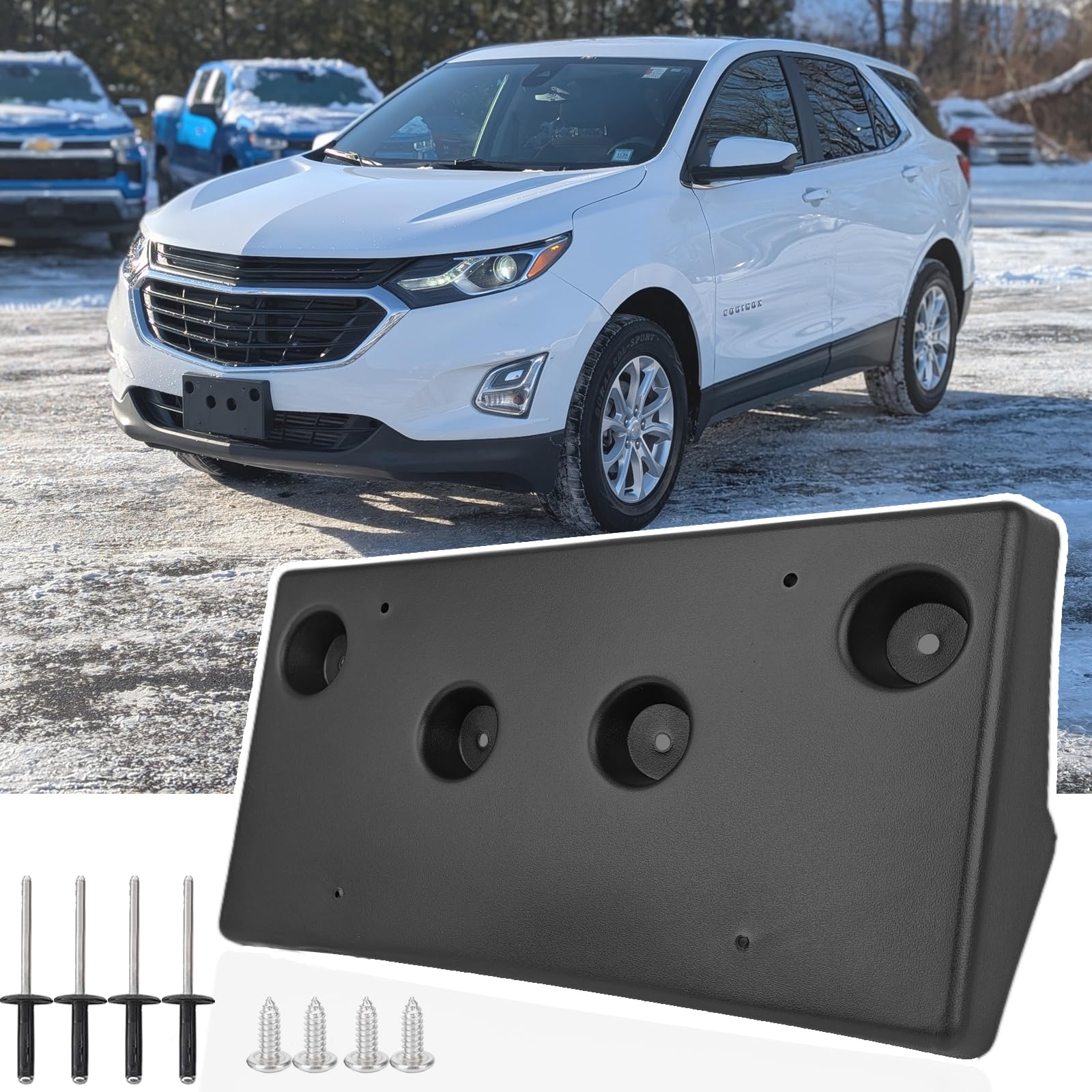 Amazon.com: Wocch Front License Plate Frame for Chevy Equinox 2018