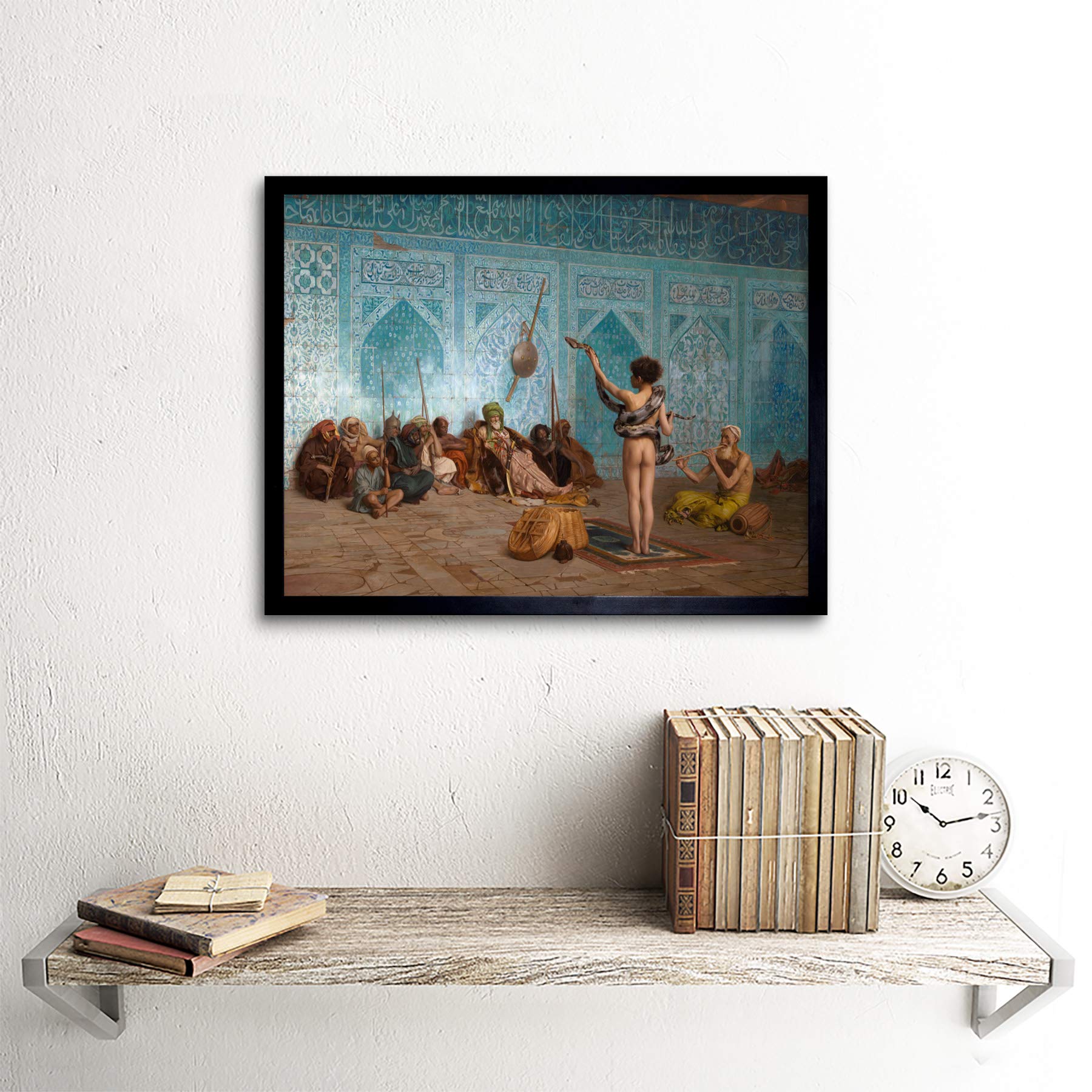 版画 Ake Holm lithograph #205 Jeremias Amazon.com: Artery8 Jean Leon Gerome Snake Charmer Painting Art