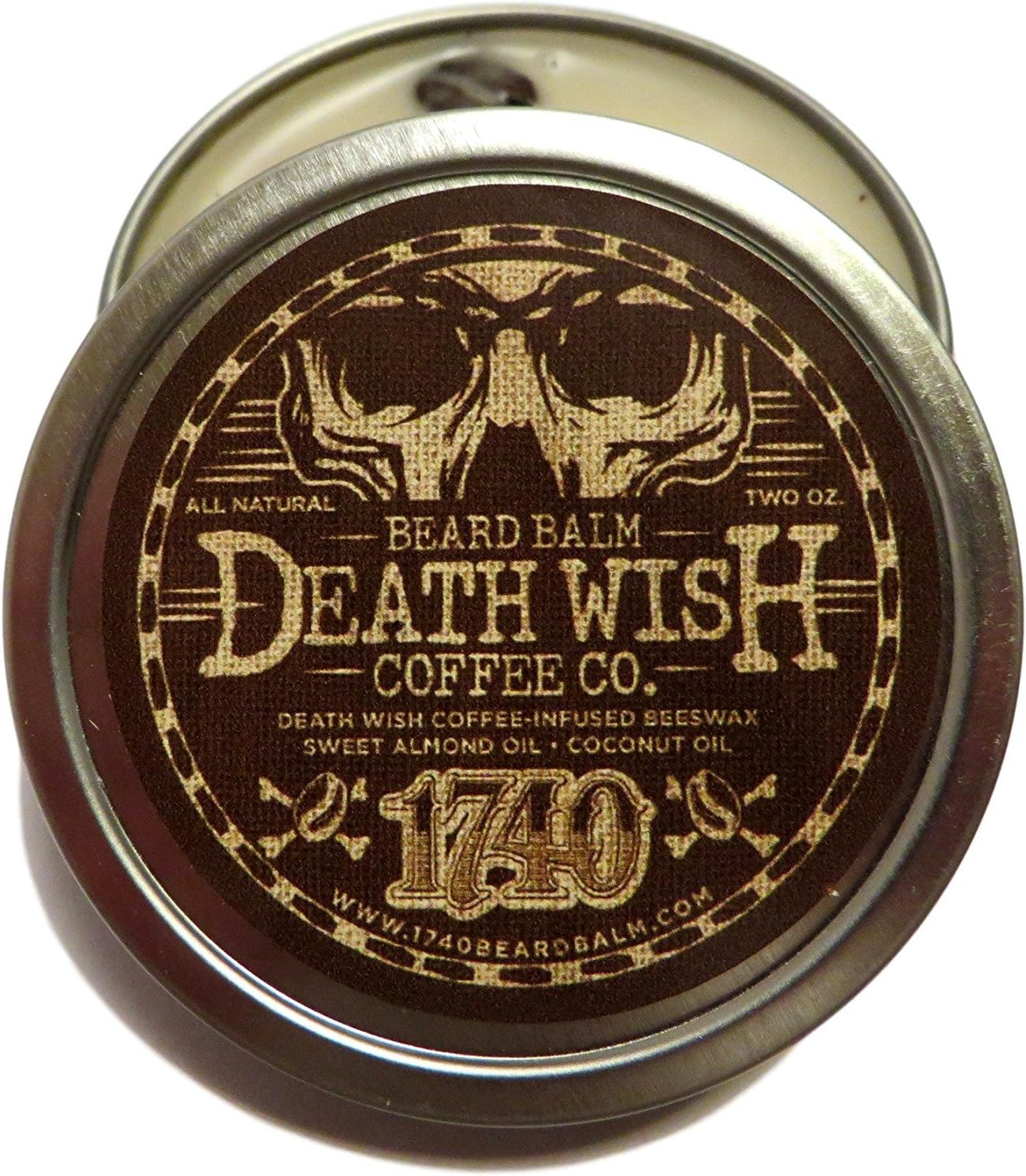 1740 Beard Balm- Coffee Infused 2oz