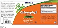 Vista 2 de Cápsulas de clorofila (90 unidades de 100 mg), de Now Foods, Paquete de 2, 2, 2