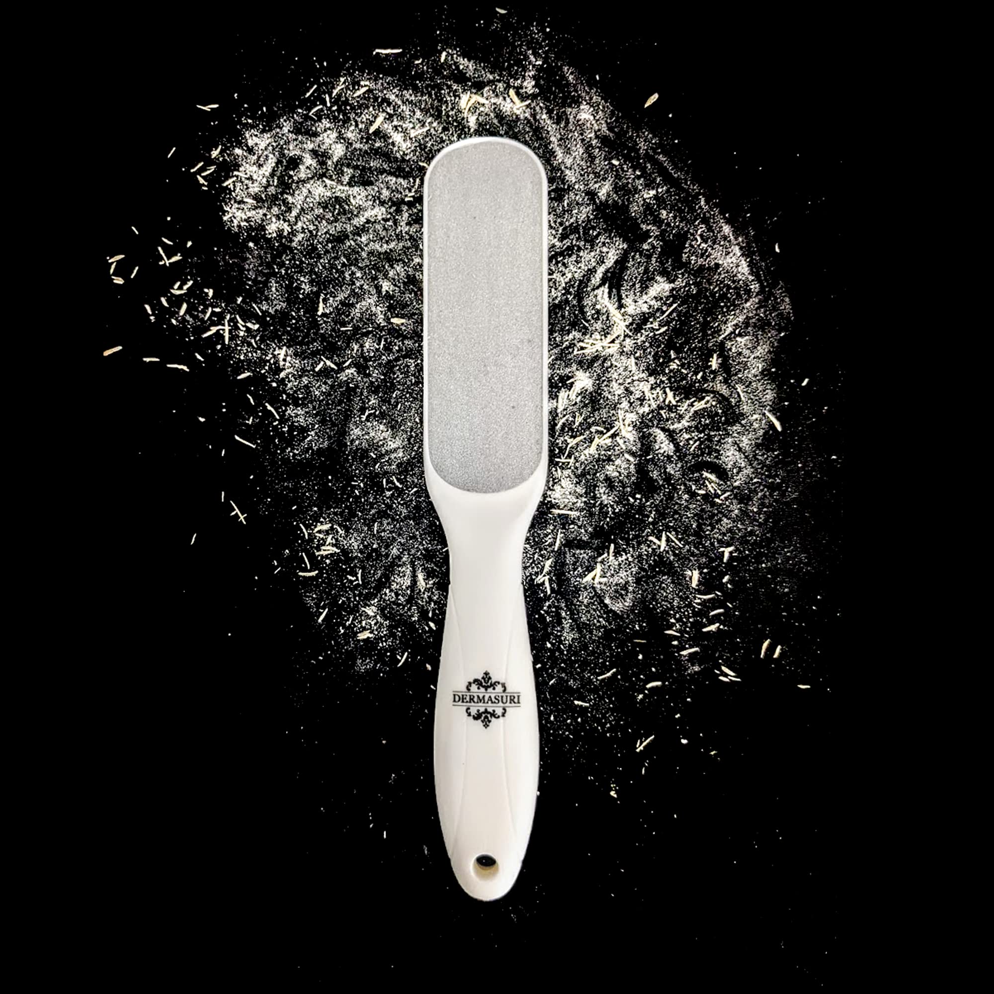 Dermasuri Callus Remover Foot Scrub Exfoliating Feet Spray and High