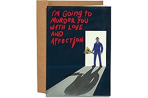 Sleazy Greetings Funny Michael Myers Halloween Valentines Day Card