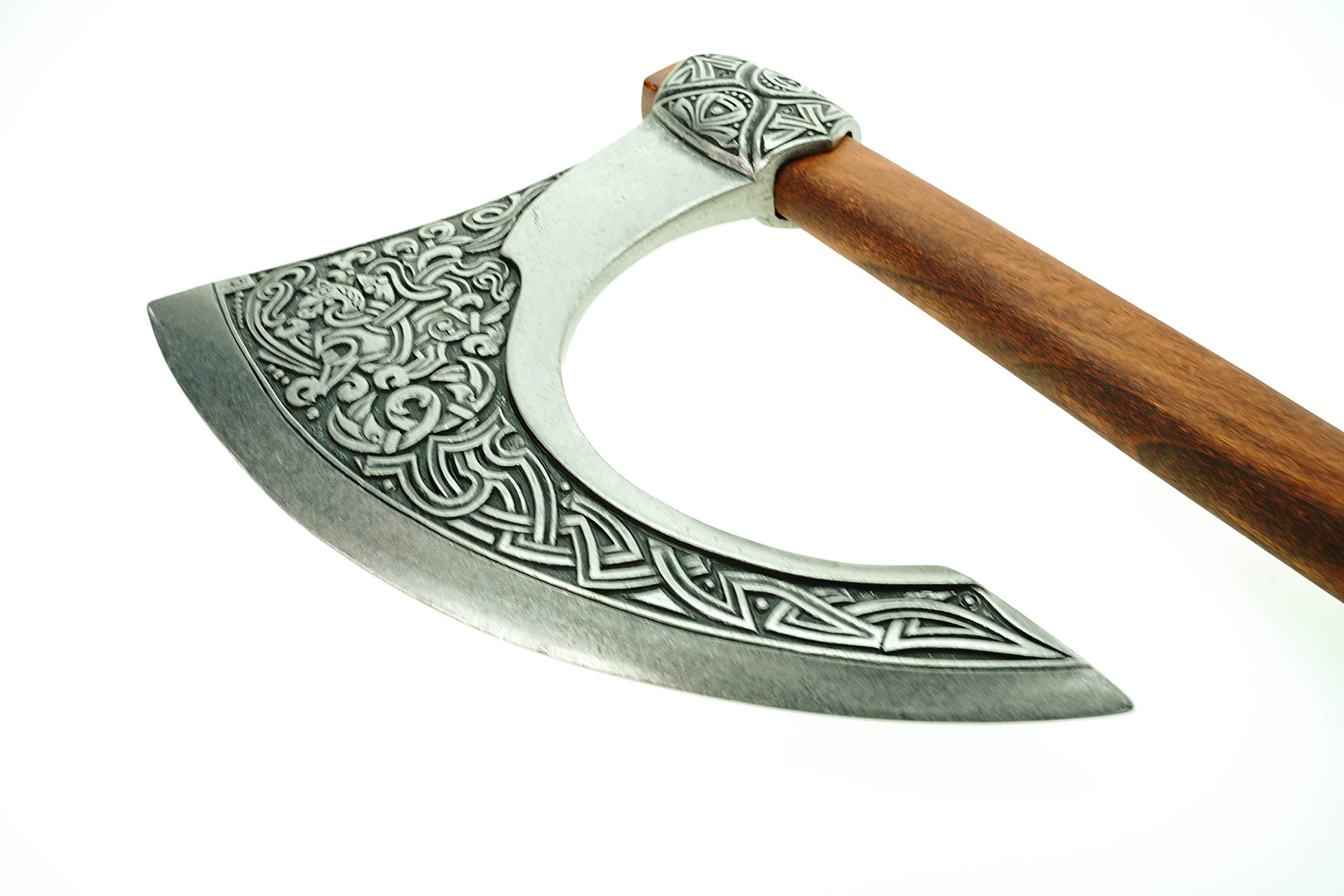 Hache Viking Avec Le Scandinave Ornemental Illustration Stock Hache Viking Scandinave Ornemental Image77053660