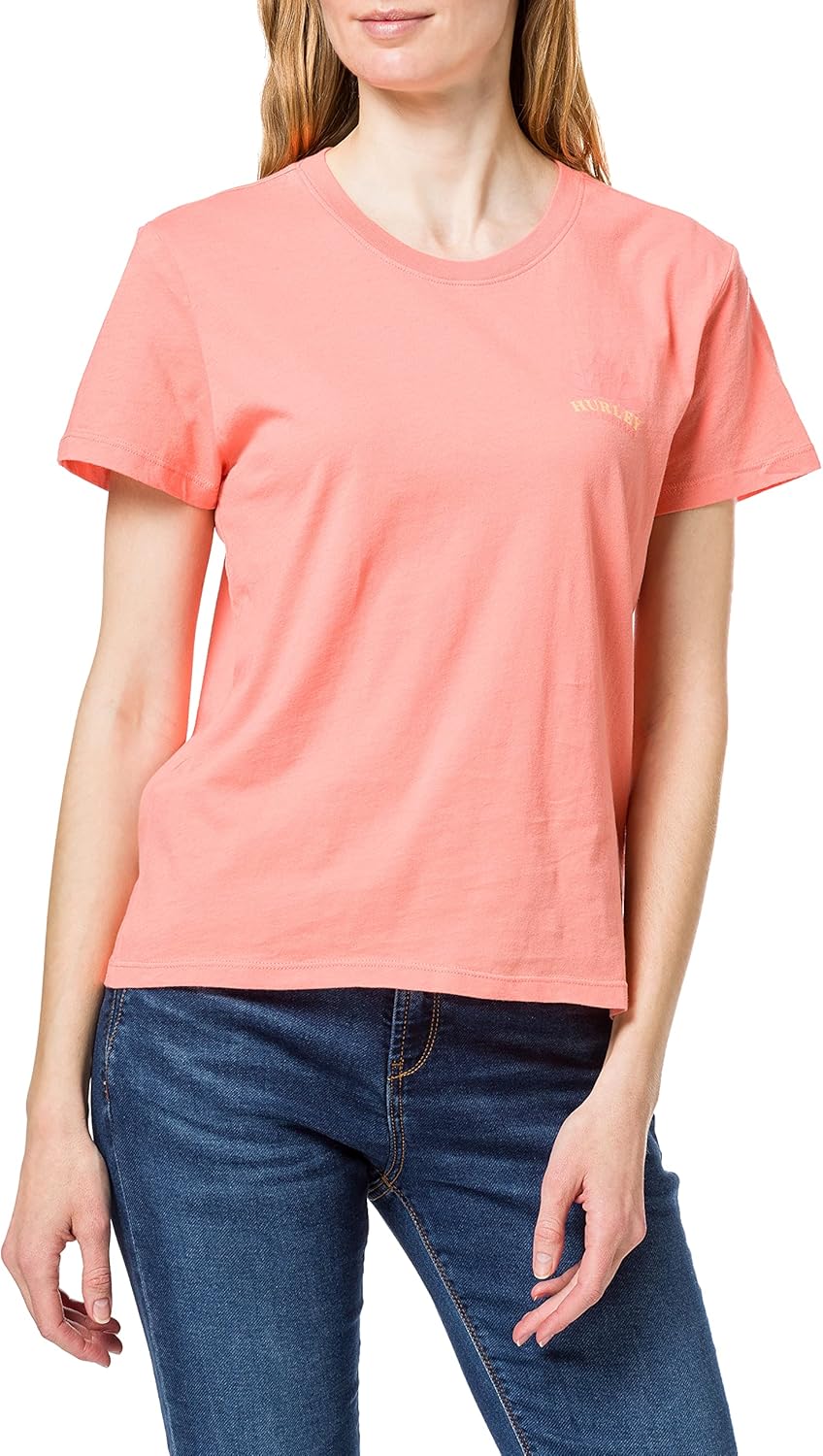 Hurley Womens Radical Lotus Washed Girlfriend Crew