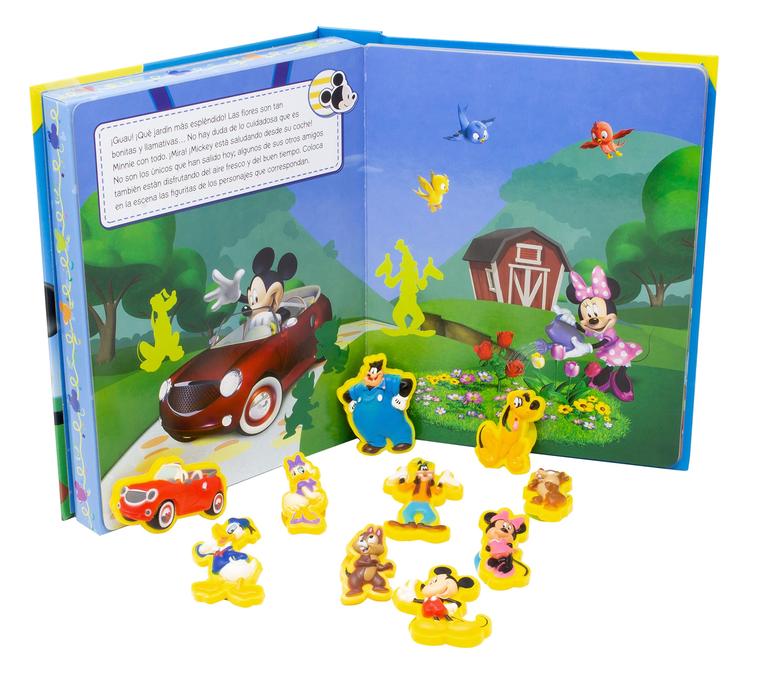 Mickey. Historias animadas: Incluye un libro y figuritas con ventosa