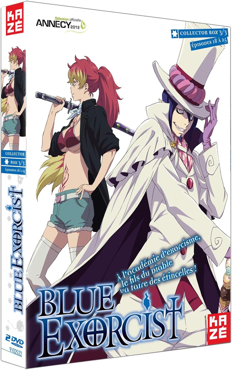 Blue ExorcistSaison 1, Box 3/3 [Édition Collector] DVD et Bluray Amazon.fr