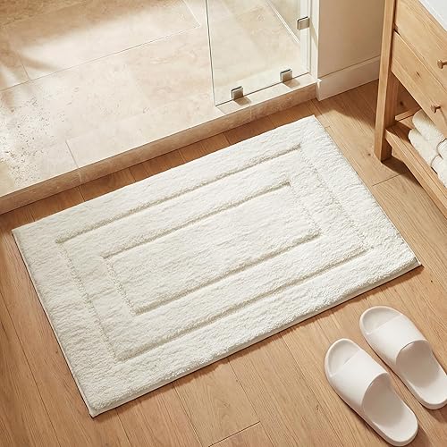 Miniatura 46 de GRANNY SAYS Alfombras de baño de microfibra antideslizantes, lavables, absorbentes de agua, tapetes de baño suaves para suelo de baño y ducha