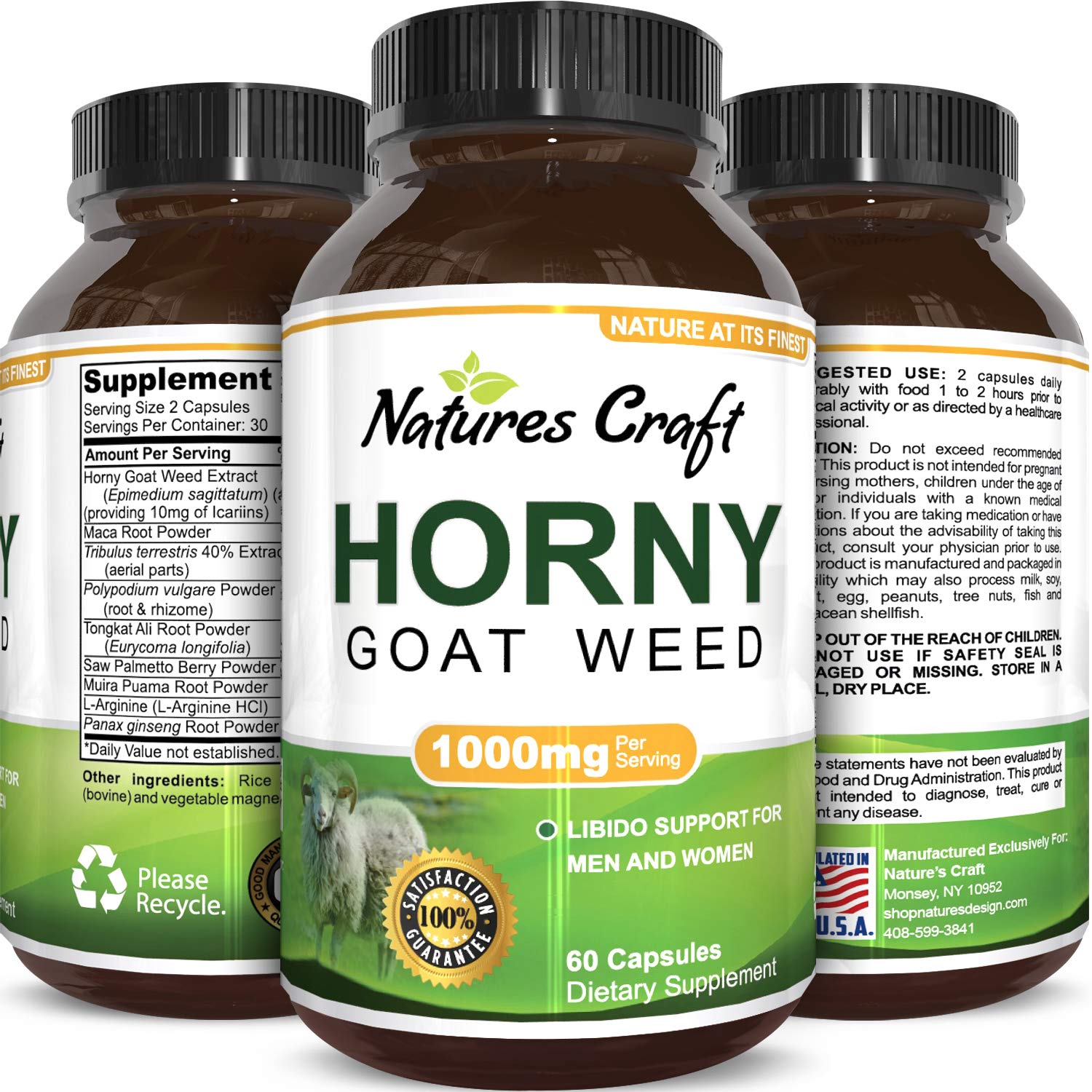 Buy Horny Goat Weed Extract Enhanced Strength Drive Size Stamina and