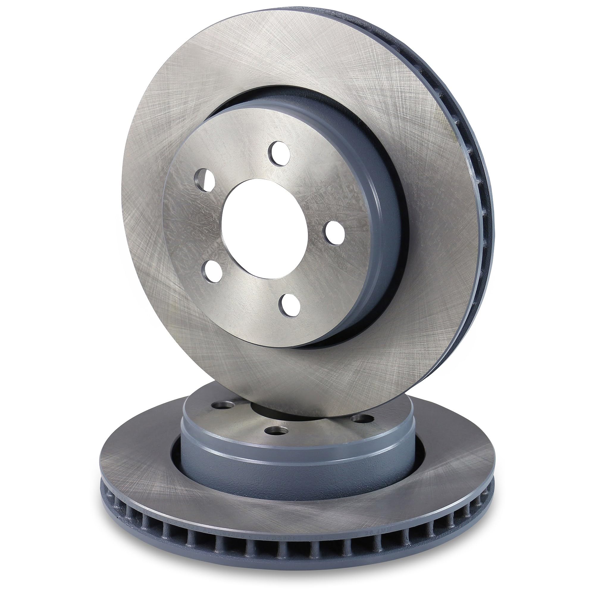 BESTPRICE 2x Disque de frein essieu avant ventilé Compatible avec: DODGE NITRO, NITRO VAN, JEEP CHEROKEE, COMPASS
