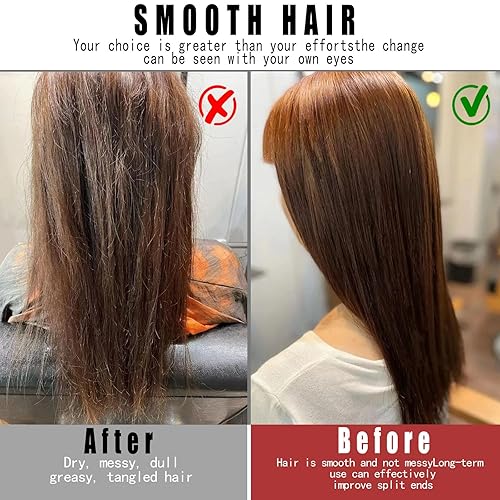 Miniatura 2 de Cepillo de pelo de viaje con espejo y peine de masaje, paquete de 2 herramientas de peinado compacto plegable para mujeres y hombres