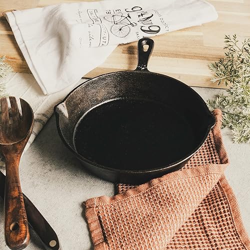 Miniatura 16 de Backcountry Iron Sartén redonda de hierro fundido pre-sazonado de 12 pulgadas