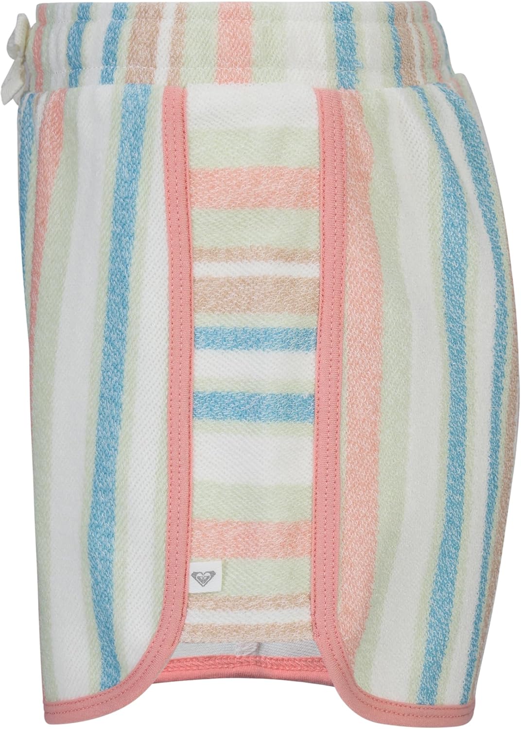 Roxy Girls' French Terry Elastic Waist Shorts, Drawstring Closure, Soft & Comfortable Fit