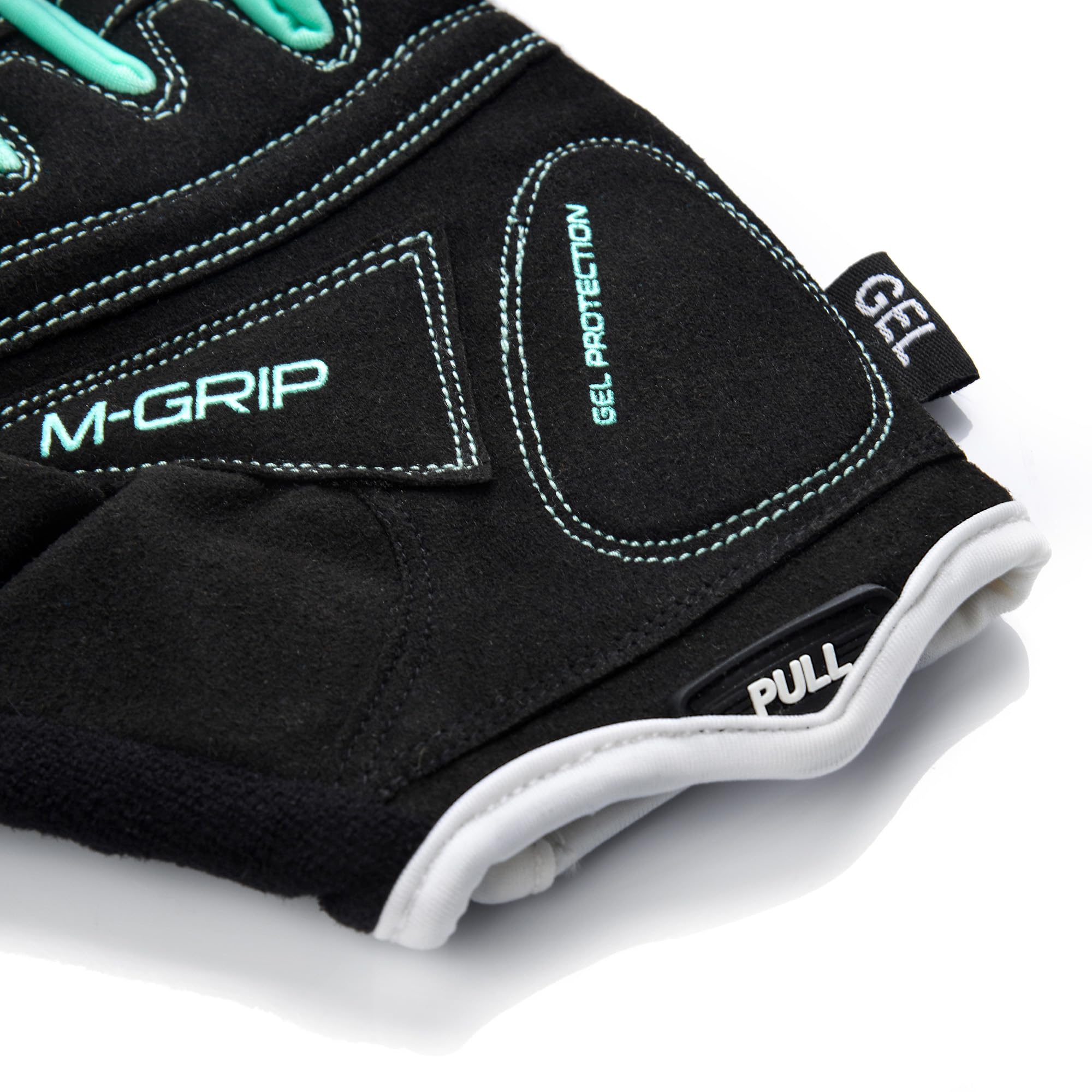 meteor radhandschuhe MTB Handschuhe Herren Gel GX31 Green Mountainbike fahrradhandschuhe - Radsporthandschuhe Damen - Downhill Wandern Fahrrad Handschuhe Kinder