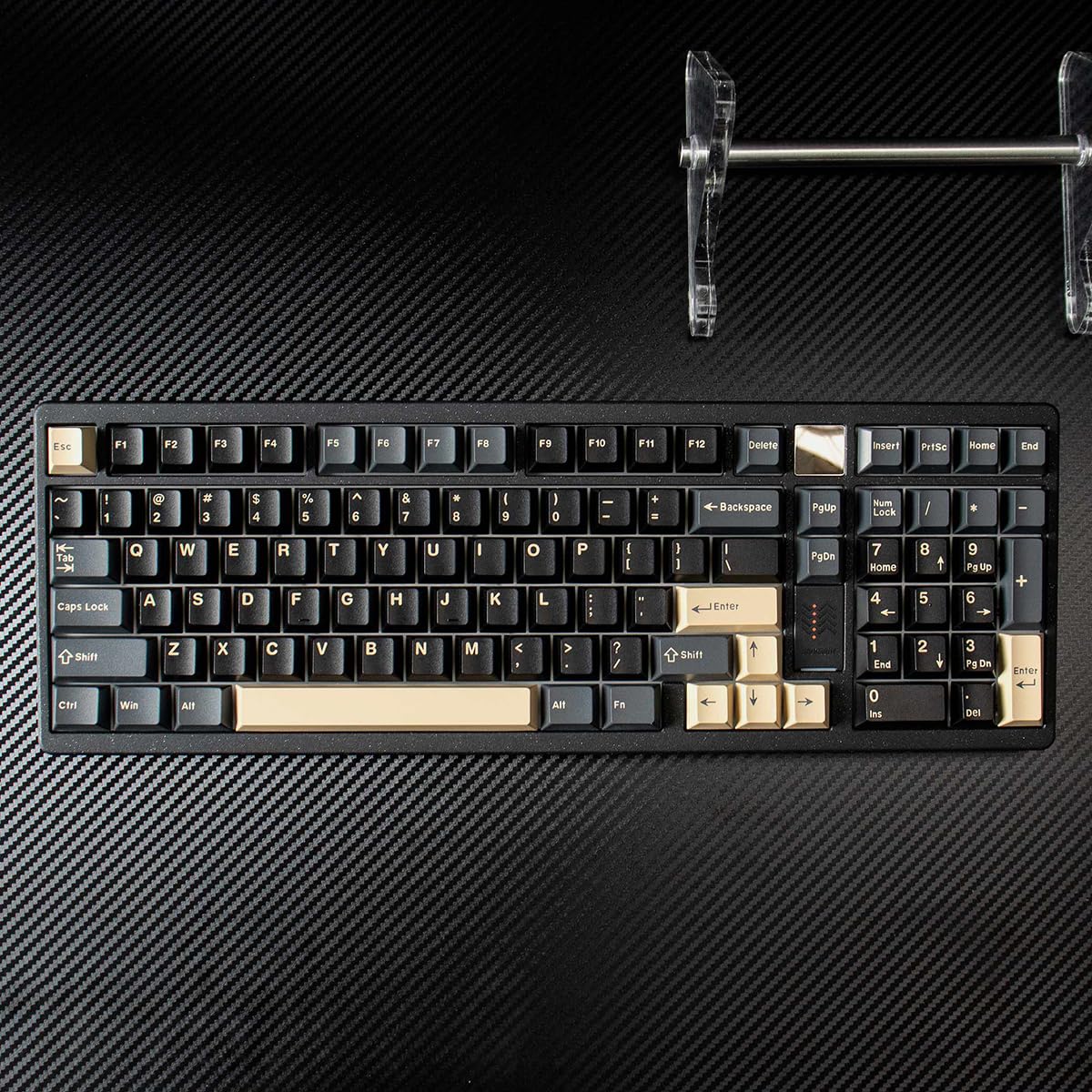 Sumgsn Apes - Juego de 173 Teclas de Doble inyección, Perfil Cherry, para teclados mecánicos 61/64/87/104/108, con distribución ISO/ANSI, diseño Alice y switches Cherry MX