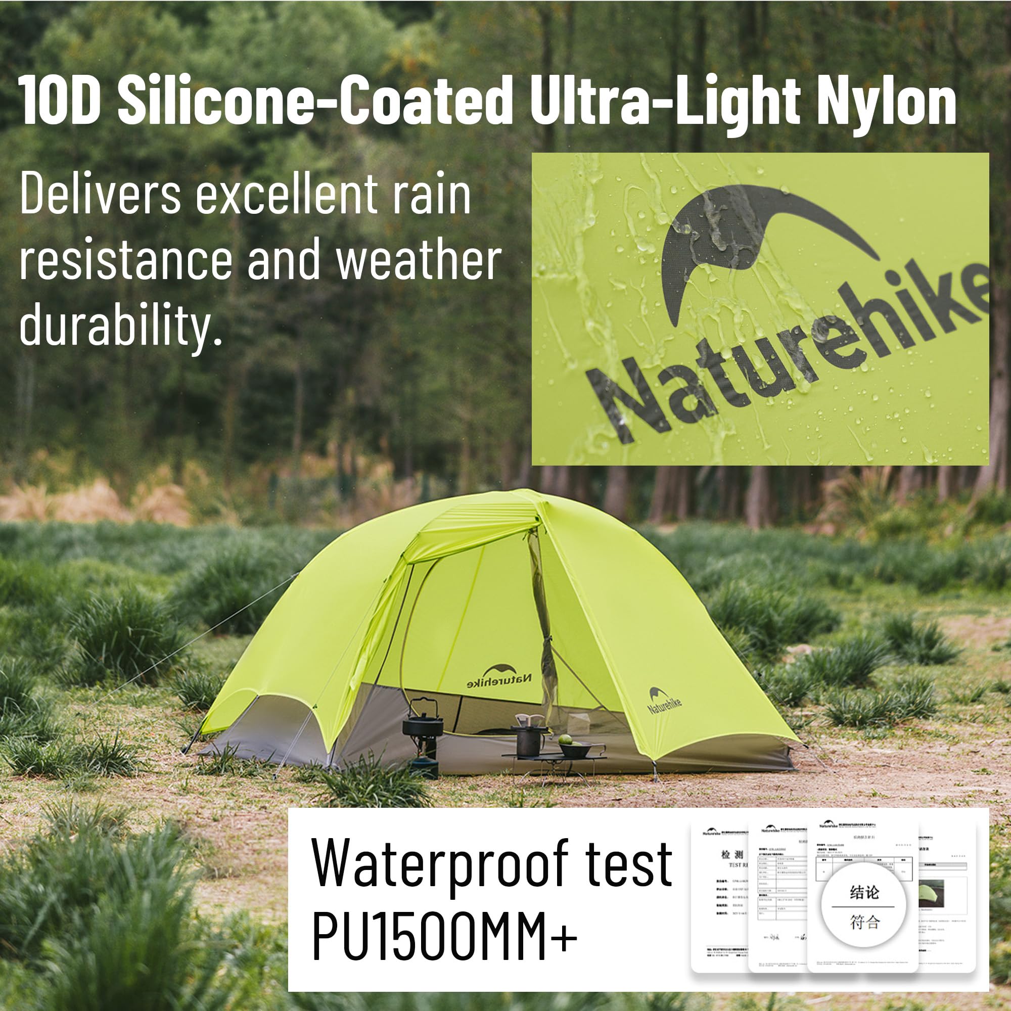 Amazon.co.jp: Naturehike Star Trail EXT 1人用テント - 2.2ポンド 超